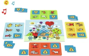 Bumba bordspel - Bingo - zoek als eerste de juiste geluiden