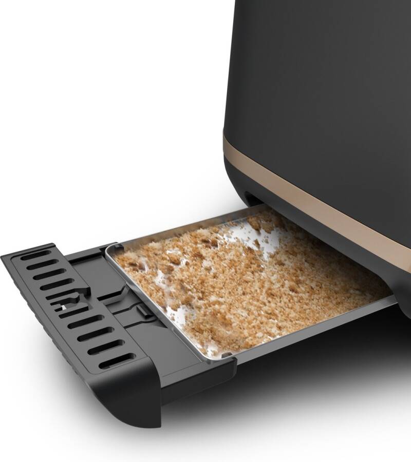 Tefal Includeo TT5338 - Broodrooster - 2 Sneden brood - Extra Breed - 7 Bruiningsniveau's - Hoge lift - Zwart - Afbeelding 5