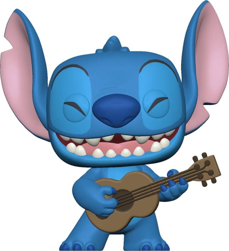 Funko Pop! Disney Stitch met Ukelele - Lilo & Stitch Figuur - 9 cm - #1044 - Afbeelding 2
