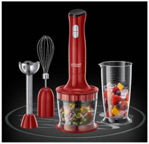 Russell Hobbs 24700-56 Desire 3-in-1 Staafmixer - Rood