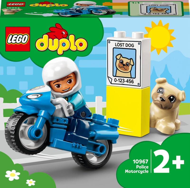 LEGO DUPLO Politiemotor - 10967 - Afbeelding 4