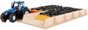 Kids Globe Sleufsilo Hout 1:32