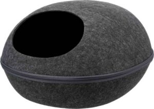 Trixie - Kattenmand - Relax Iglo Liva - Antraciet - 40X24X47 cm