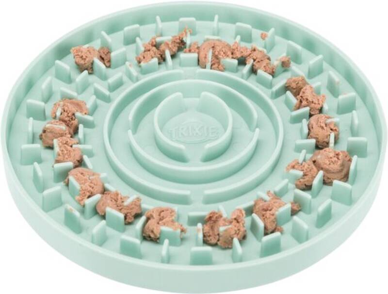Trixie Junior - Anti Schrokbak - Likplaat - Mintgroen - 21X21 cm - Afbeelding 3