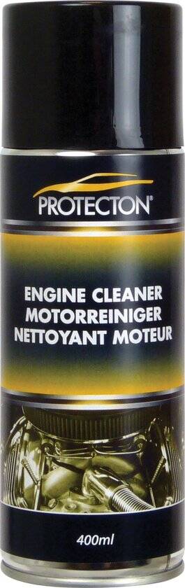 Protecton Motorreiniger 400ml – Hoog Oplossend Vermogen – Residuvrij – Niet-Geleidend – Niet-Corrosief