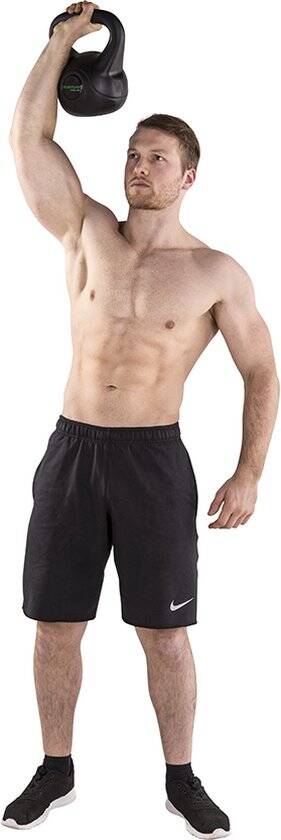 Tunturi PVC Kettle Bell - Kettlebell - 8 kg - Incl. gratis fitness app - Afbeelding 2