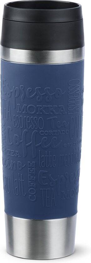 Tefal Travel Mug - Thermosfles - 500ml - RVS Donkerblauw - Lekvrij - Geschikt voor Warme en Koude Dranken - Afbeelding 2