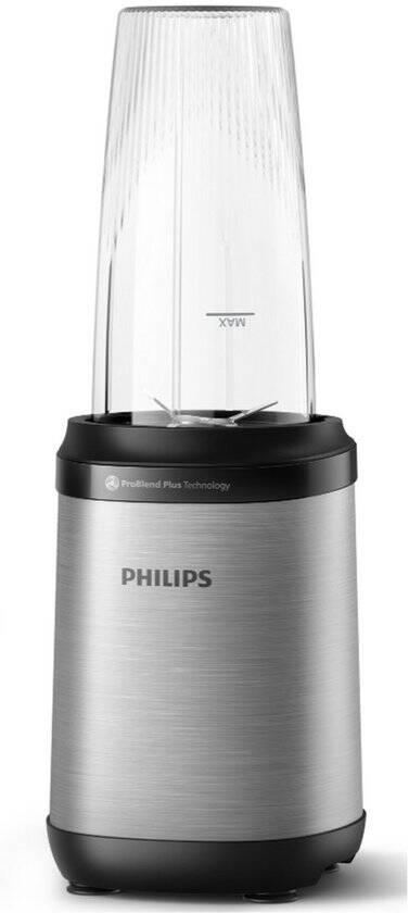 Philips Blender HR2764/00 - Beker met Drinkdeksel 700ml - 800 Watt - Smoothie Maker - RVS Tritan - Zilver - Afbeelding 5