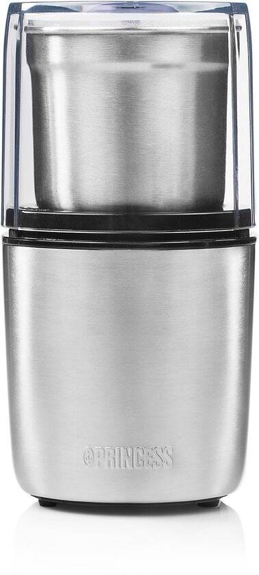 Princess 221040 Multi Hakmolen – Food chopper - Roestvrij Staal - 300ml - 200W - 2 afneembare bekers met 2 messensets - nat en droog gebruik - Afbeelding 2