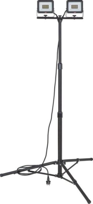 LED-bouwlamp met statief JARO 6060 T 4800lm, 2x 20W, 3m H07RN-F 3G1,0, IP65