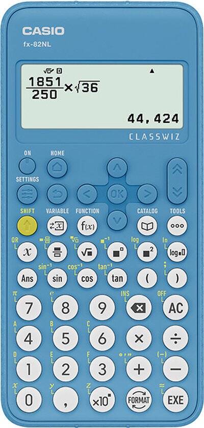 Casio fx-82NL rekenmachine - wetenschappelijke rekenmachine - voor de middelbare school