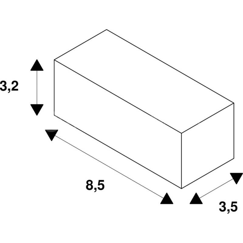 SLV 1-fase adapter wit Adapter Wit 143121 - Afbeelding 3
