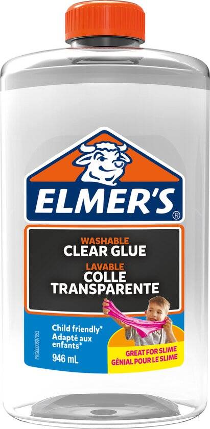 Elmer's kleurloze PVA-lijm | 946 ml | Uitwasbaar en kindvriendelijk | Geweldig voor het maken van slijm en om mee te knutselen - Afbeelding 2