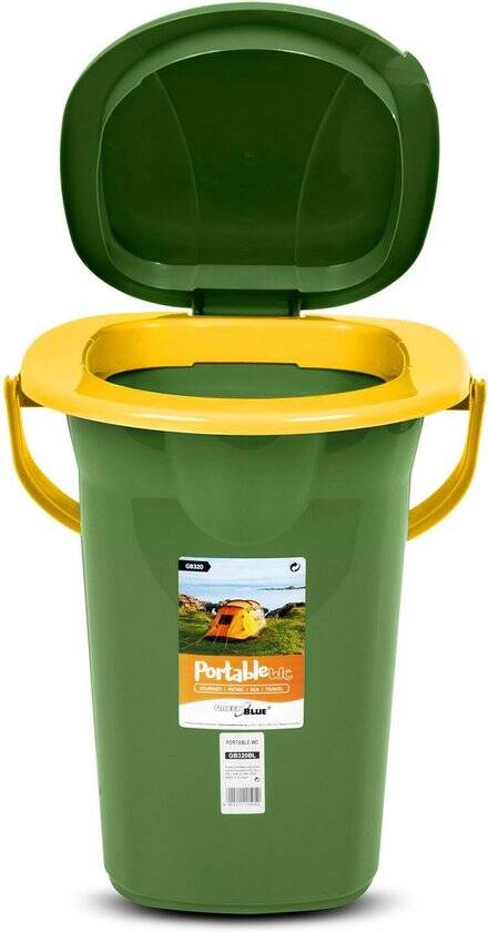 DRAAGBARE TOERISTISCHE TOILETBAK WC 19L GreenBlue GB320GO - Afbeelding 2