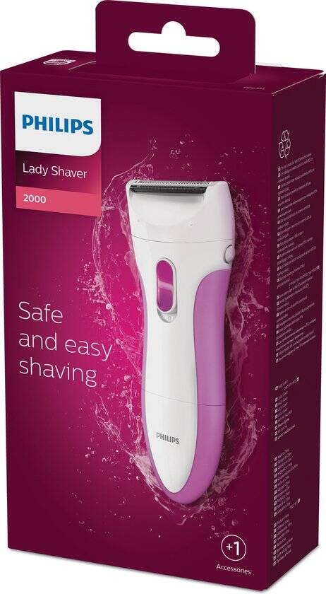 Philips SatinShave Essential HP6341/00 - Ladyshave voor vrouwen - Roze - Afbeelding 5