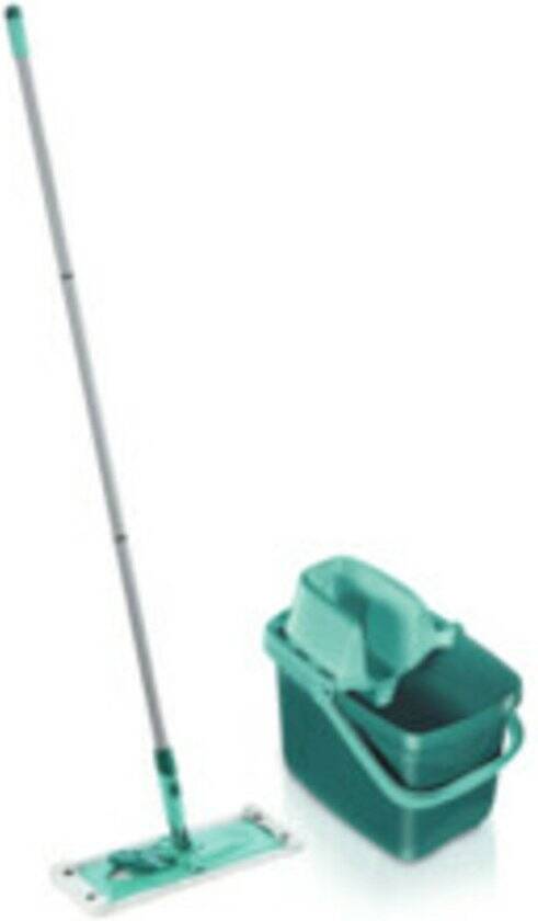Leifheit Clean Twist M / Combi Clean M vloerwisser vervangingsdoek met drukknoppen – Micro Duo – 33 cm - Afbeelding 2