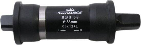 Sunrace Bbs08 8su Trapaslager Zilver 68 mm / 127 mm - Afbeelding 2