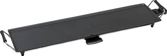 Bestron Bakplaat - ABP604 - 1800W - Gourmet, Grillplaat XL 91x24cm - 8-10 personen - Zwart - Afbeelding 4