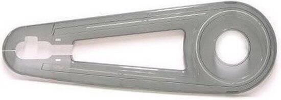 AXA Voorzetkettingkast - Modern design - Bescherming ketting - Smoke kleur - 26/28 inch - Polycarbonaat