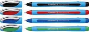 Schneider balpen - Slider Memo - XB 1,4mm - 4 stuks op blister - S-75020