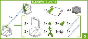 GraviTrax® Zipline Uitbreiding - Knikkerbaan