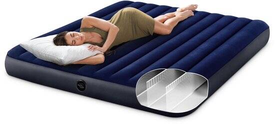 Intex King Dura-Beam Classic Downy Luchtbed - 203x183x22 cm - Afbeelding 3