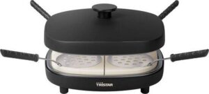 Tristar PZ-9174 Pizza Gourmetset - Family 4 Mini Pizza Oven - Voor 4 personen - Inclusief deegsnijder