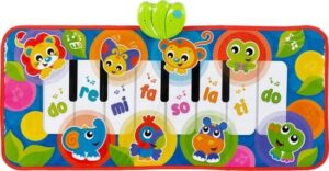 Playgro Muzikale Piano mat - Speelgoed Baby - Speelgoed 1 jaar - Interactief babyspeelgoed - Pianomat - Dansmat Jumbo - Baby Speelgoed Muziekinstrument - Interactief speelgoed Baby - Educatief speelgoed - Kraam Cadeau - Speelgoed met geluid