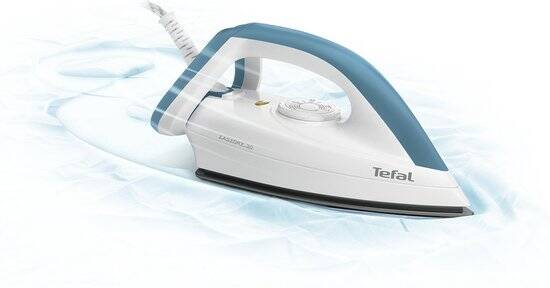 Tefal FS4020 - Droogstrijkijzer - Lichtgewicht - Compact - Anti-kleef Strijkzool - 1200W - Afbeelding 4