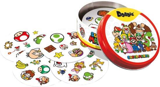 Dobble - Super Mario - Kaartspel