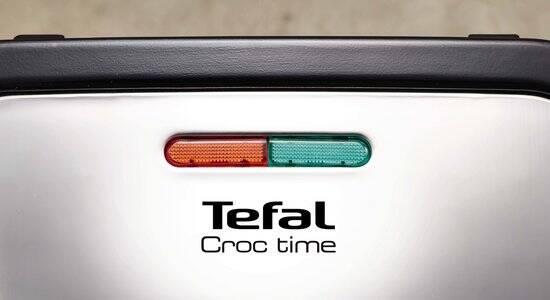 Tefal Croc Time SM193D - Tosti-apparaat - Anti-aanbaklaag - Veilig in gebruik - Compact Design - 700W - RVS - Afbeelding 5