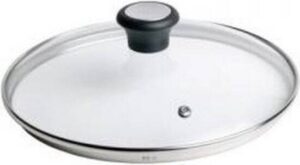 Tefal Glazen Deksel - Ø 28 cm - Met Stoomgaatje - Hittebestendig - Geschikt voor Koekenpannen