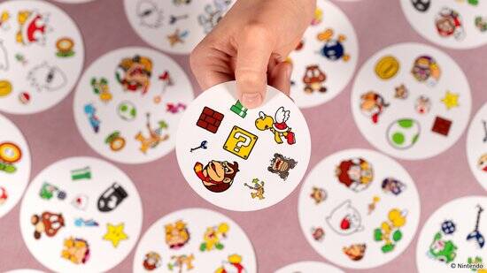 Dobble - Super Mario - Kaartspel - Afbeelding 2