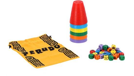 Zygomatic Board Game Studio Perudo - Dobbelsteen blufspel met bekers - 2-6 spelers - Afbeelding 4
