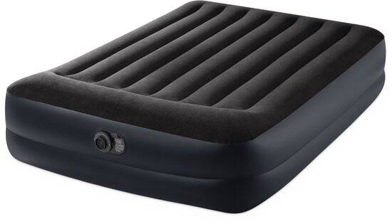 Intex Pillow Rest Raised Luchtbed met ingebouwde pomp - 203 x 152 x 42 cm - Afbeelding 2