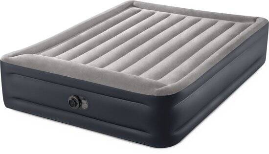 Intex Queen Deluxe Pillow Rest Luchtbed met ingebouwde pomp - 203x152x42 cm - Afbeelding 2