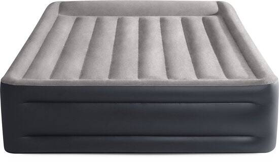 Intex Queen Deluxe Pillow Rest Luchtbed met ingebouwde pomp - 203x152x42 cm