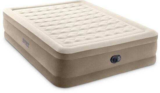 Intex Queen Ultra Plush Luchtbed met ingebouwde pomp - 152x203x46cm - Afbeelding 2