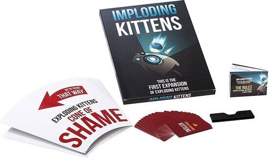 Exploding Kittens Imploding Kittens Uitbreiding - Engelstalig Kaartspel - Afbeelding 2