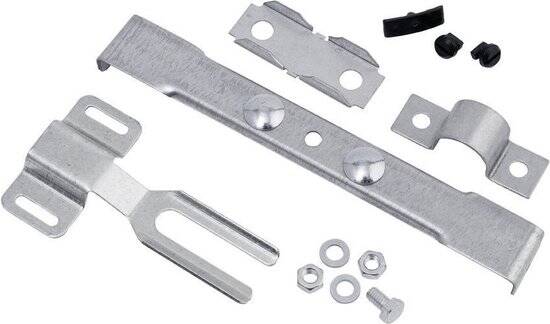 Falkx Kettingkast - Zwart - Inclusief bevestiging - Geschikt voor 26-28 inch fietsen - Afbeelding 2