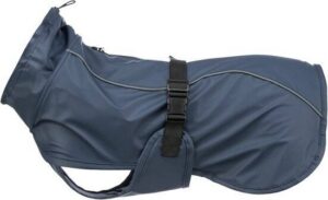 Trixie Be Nordic Regenjas voor Honden - Husum Blauw - Ruglengte 62 cm - XXXL