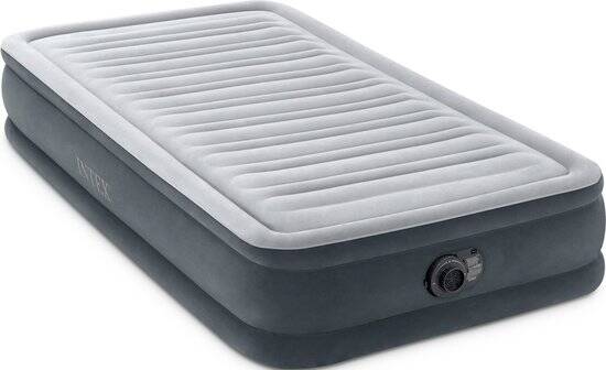 Intex Twin Comfort-Plush Luchtbed met ingebouwde pomp - 191x99x33 cm - Afbeelding 2