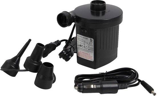 Bo-Camp Elektrische pomp luchtbed - 12 en 230 Volt - 230 Liter/min