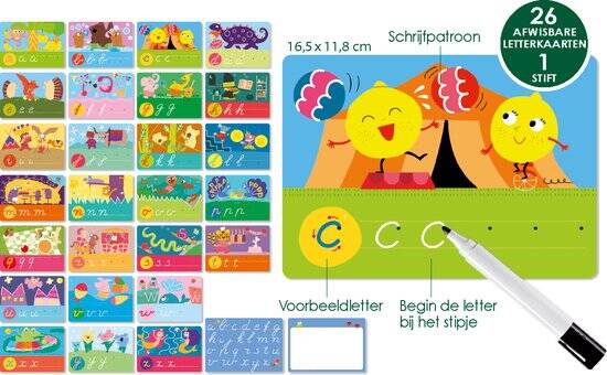 Jumbo - Ik Leer - Letters Schrijven - Educatief spel - Vanaf 4 jaar - Afbeelding 2