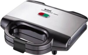 Tefal Ultracompact SM1552 - Tosti-apparaat - Compact Design - Anti-aanbaklaag - Veilig in gebruik - 700W - RVS