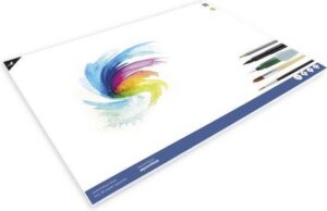 Kangaro aquarelpapier - A2 - 300 grams - 12 vel - roomwit - zuurvrij - K-5304