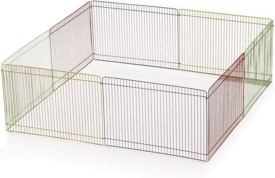 Beeztees - Knaagdierenren - 8 Panelen - 23x34 cm, diam. 85 cm - Afbeelding 2