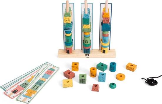 BS Toys Stapeltorens - Hout - Afbeelding 2