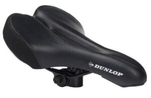 Dunlop Fietszadel - Racefiets/Mountainbikes - Unisex - Zwart