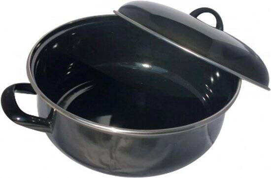 CasaLupo Emaille Braadpan Cooking - ø 22 cm / 3 Liter - Afbeelding 2